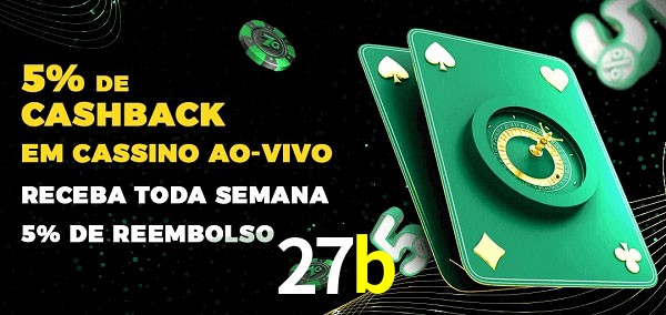 Promoções do cassino ao Vivo 27b